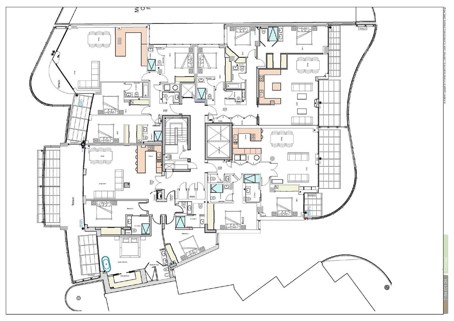 Image of Apartment - 3 Bedrooms - 4 Bathrooms for Rental in Imperial Ocean Plaza-Gibraltar, Image 17